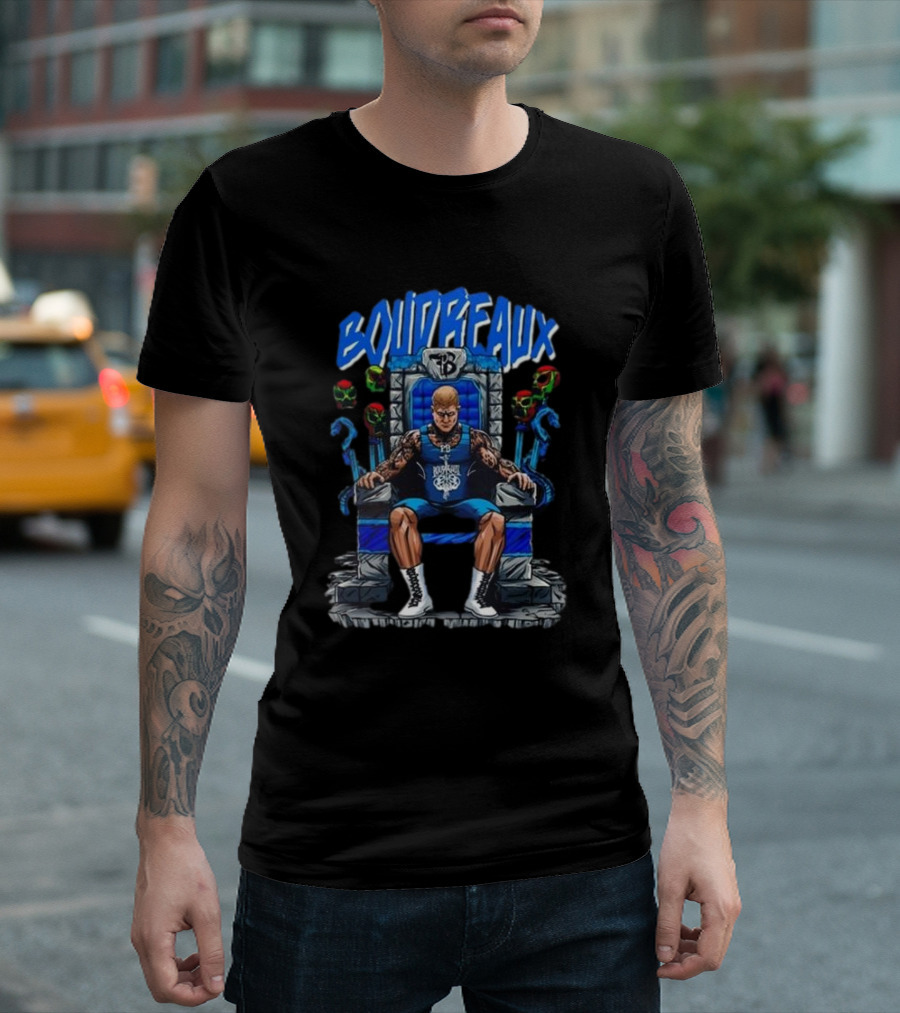 Boudreaux Throne Warrior Parker Boudreaux T-Shirt