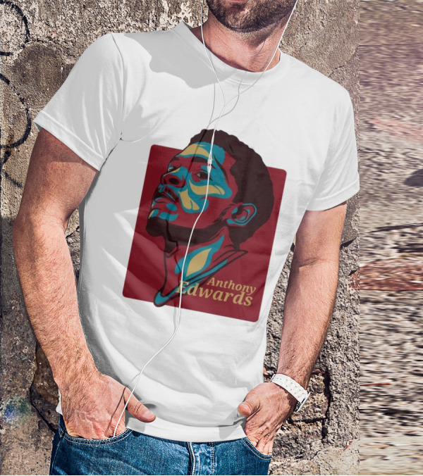 Anthony Edwards NBA Minnesota Timberwolves Basketball Player T-Shirt