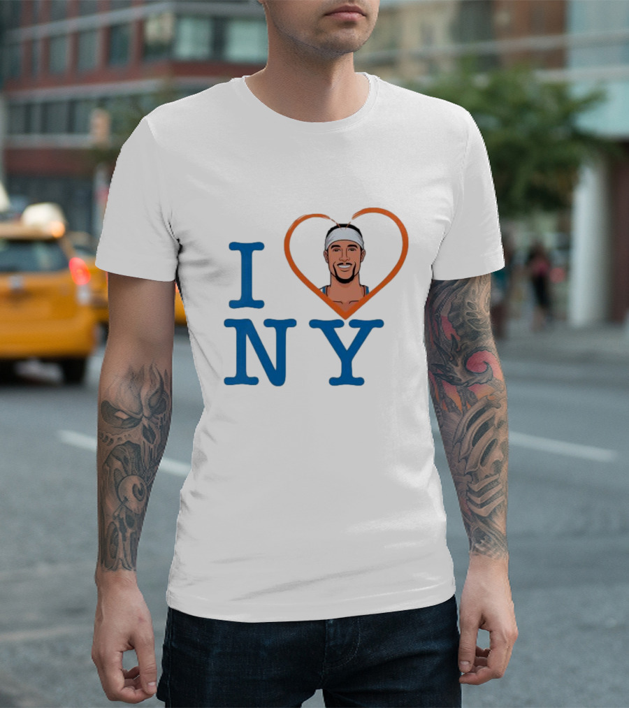 I Heart New York Knicks Basketball Player T-Shirt