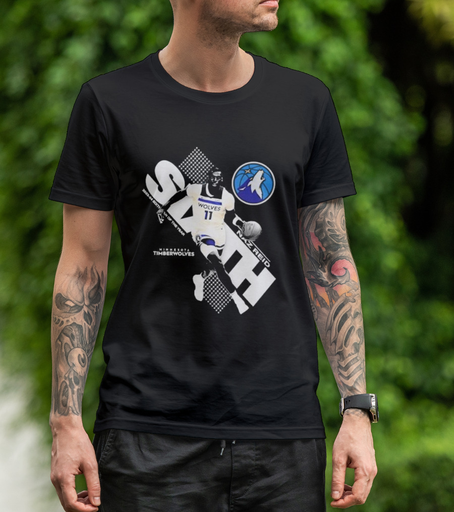 Naz Reid Sixth Man Minnesota Timberwolves Basketball Wolves T-Shirt