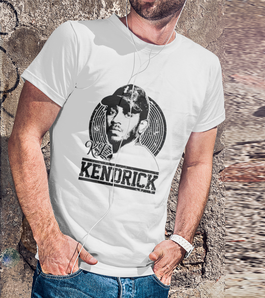 Kendrick Lamar Hip Hop Tribute K.L. Iconic Rapper T-Shirt