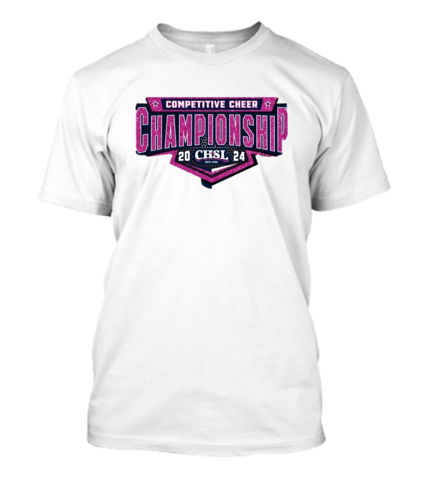 CHSL 2024 Competitive Cheer Championship T-Shirt