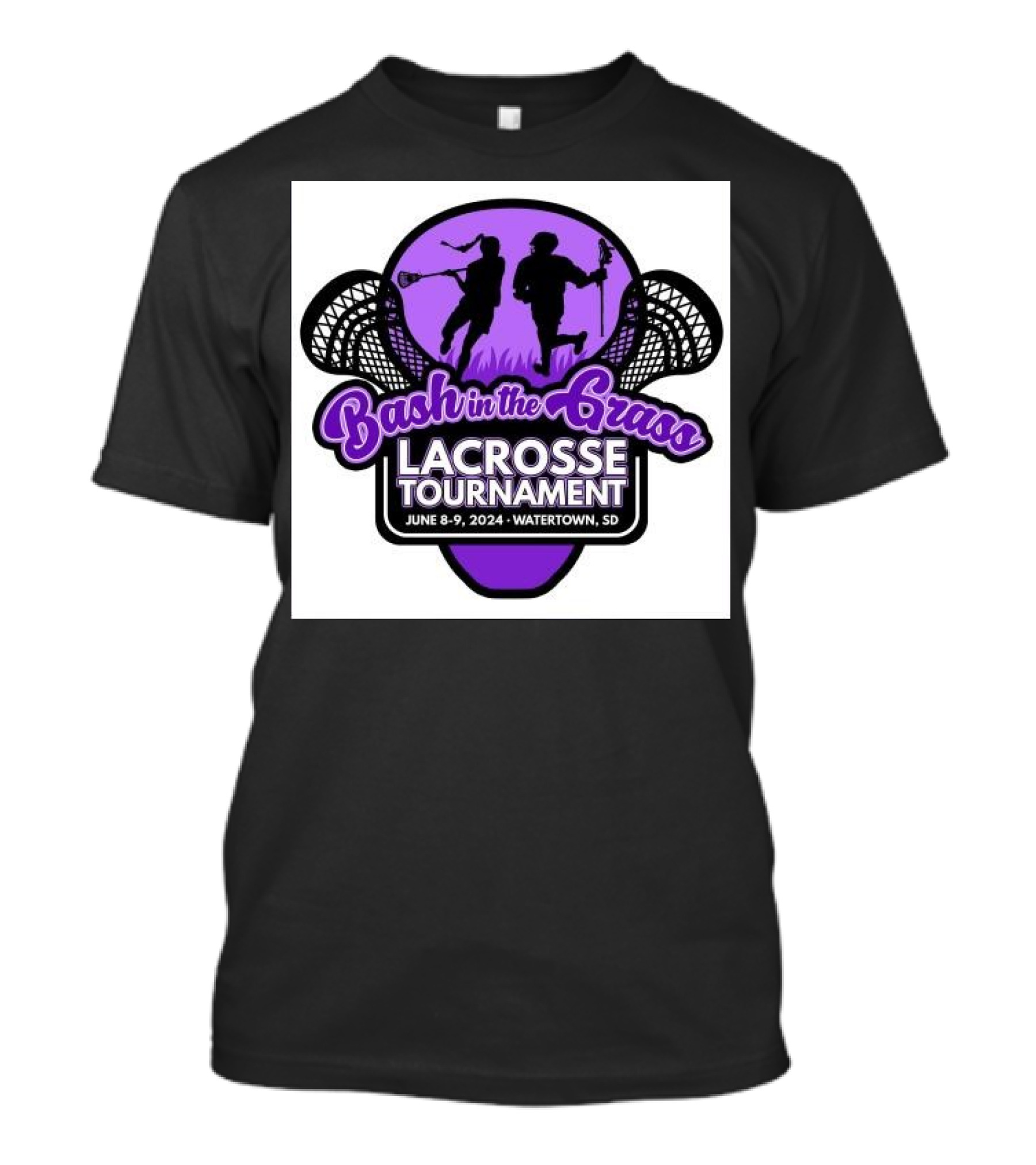 Bash In The Grass Lacrosse Tournament June 8-9 2024 Watertown SD T-Shirt