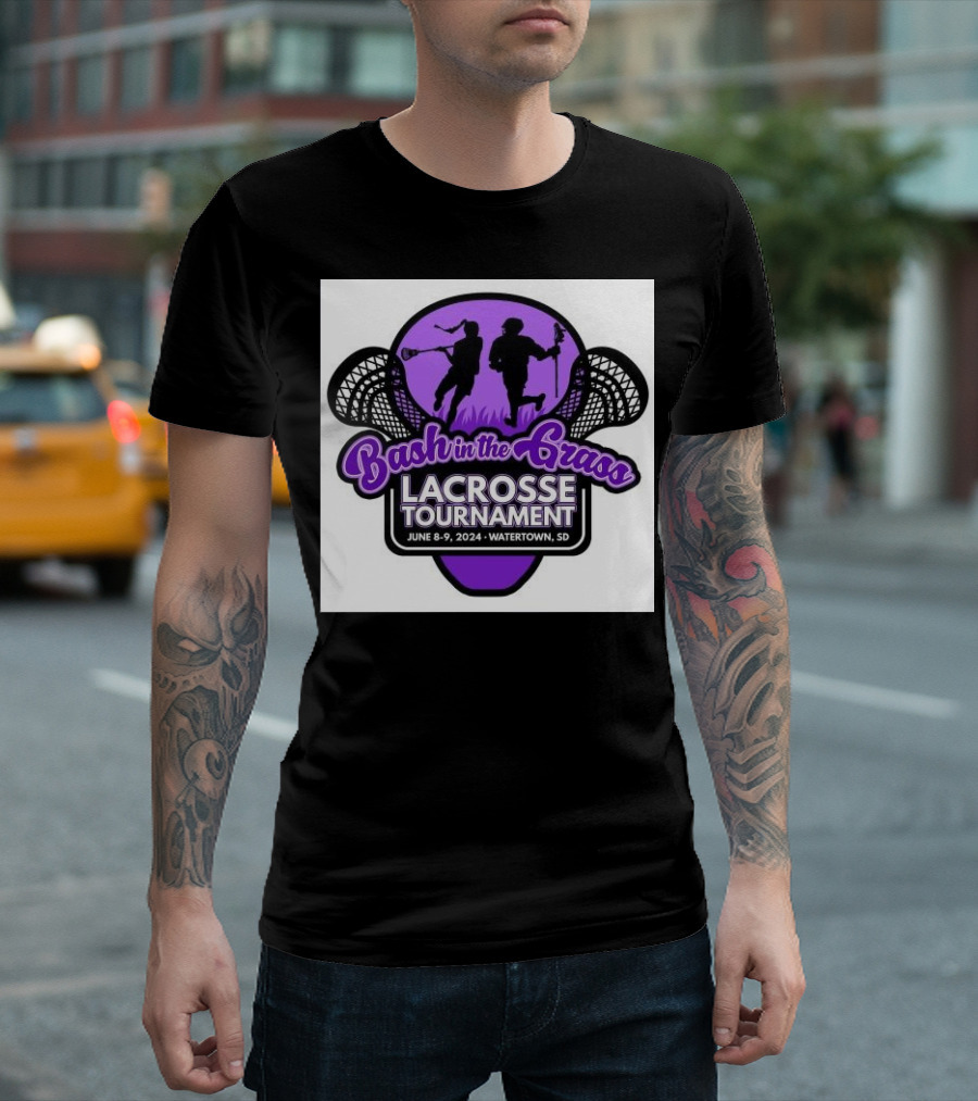 Bash In The Grass Lacrosse Tournament June 8-9 2024 Watertown SD T-Shirt