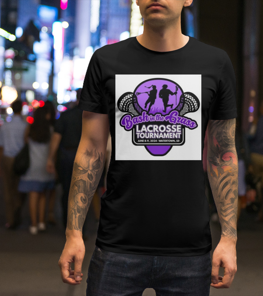 Bash In The Grass Lacrosse Tournament June 8-9 2024 Watertown SD T-Shirt