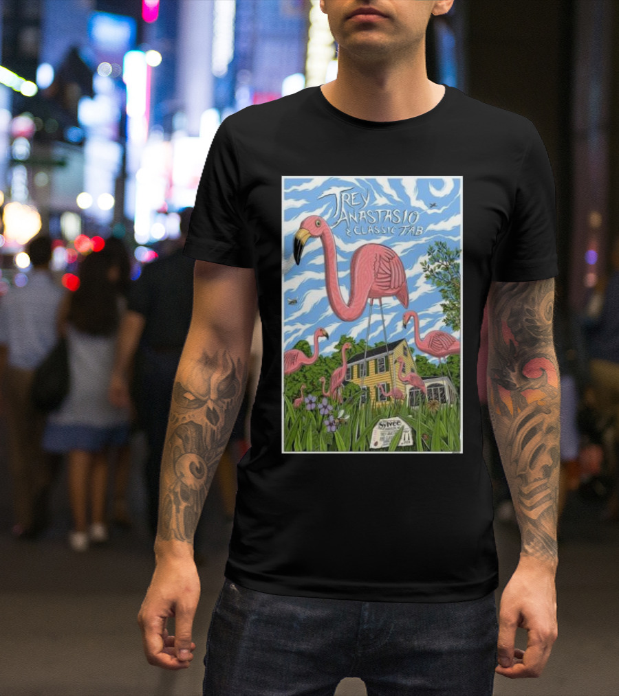 Trey Anastasio Classic TAB Pink Flamingo Sylvee T-Shirt