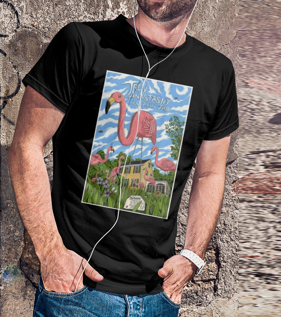 Trey Anastasio Classic TAB Pink Flamingo Sylvee T-Shirt