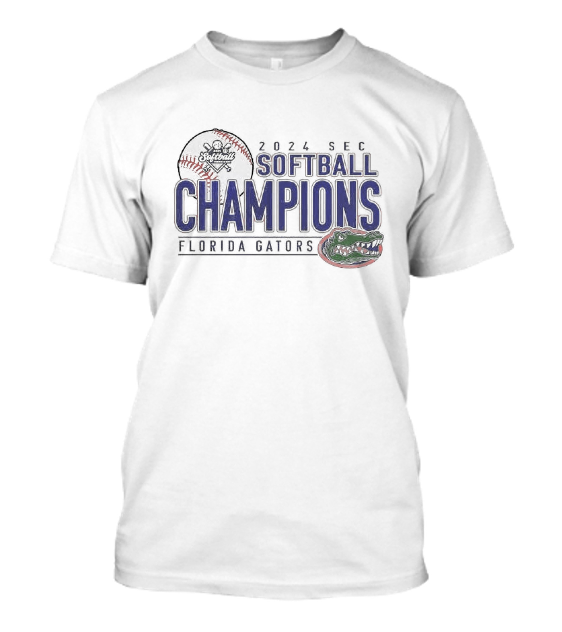 Florida Gators 2024 SEC Softball Champions T-Shirt