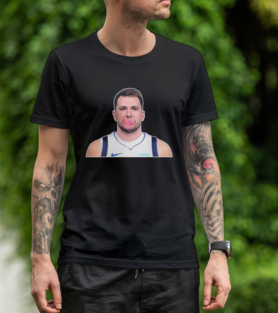Luka Doncic Chime Soft Bodied Baby Bubblegum Jersey T-Shirt