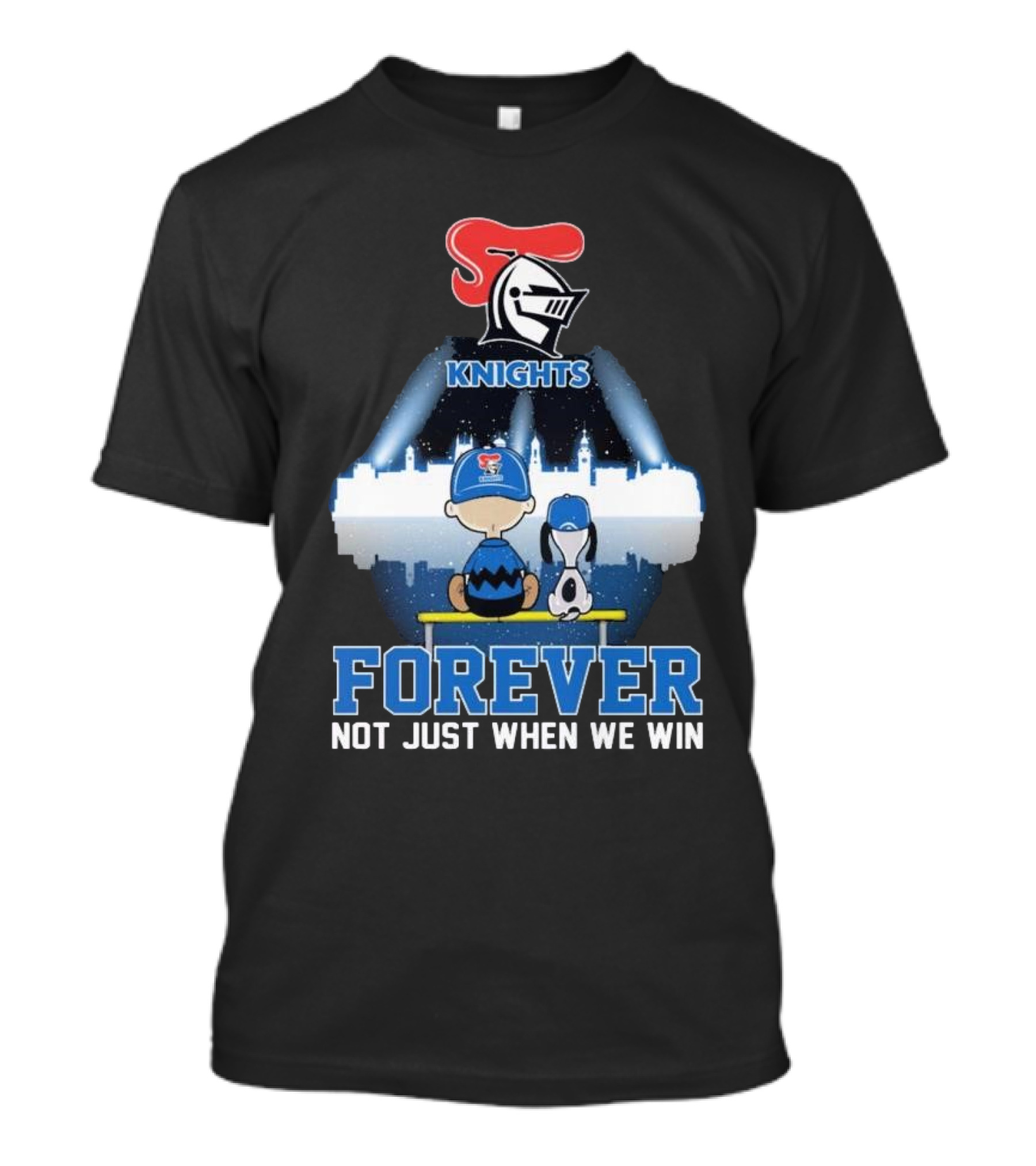 Knights Forever Charlie Brown Snoopy Not Just When We Win T-Shirt