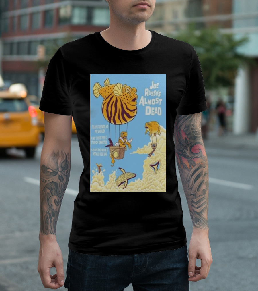 Joe Russo's Almost Dead May 2024 Balloon Adventures With Animals T-Shirt