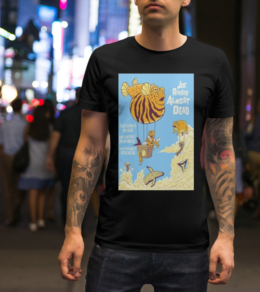 Joe Russo's Almost Dead May 2024 Balloon Adventures With Animals T-Shirt