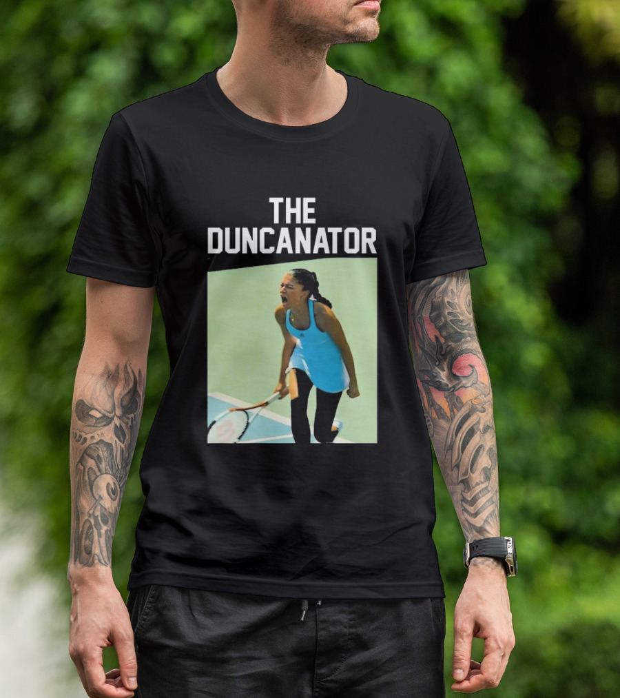 The Duncanator Challengers Zendaya Tashi Duncan Tennis Court Victory T-Shirt