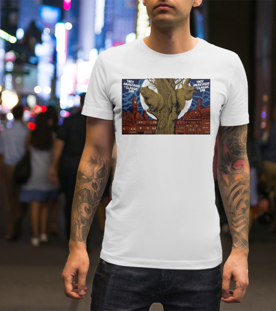 Trey Anastasio And Classic Tab May 18-19 2024 Wombat Tree Cityscape T-Shirt