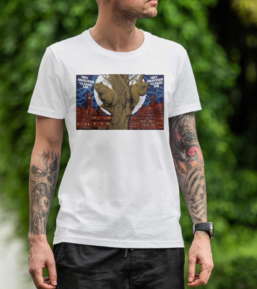 Trey Anastasio And Classic Tab May 18-19 2024 Wombat Tree Cityscape T-Shirt