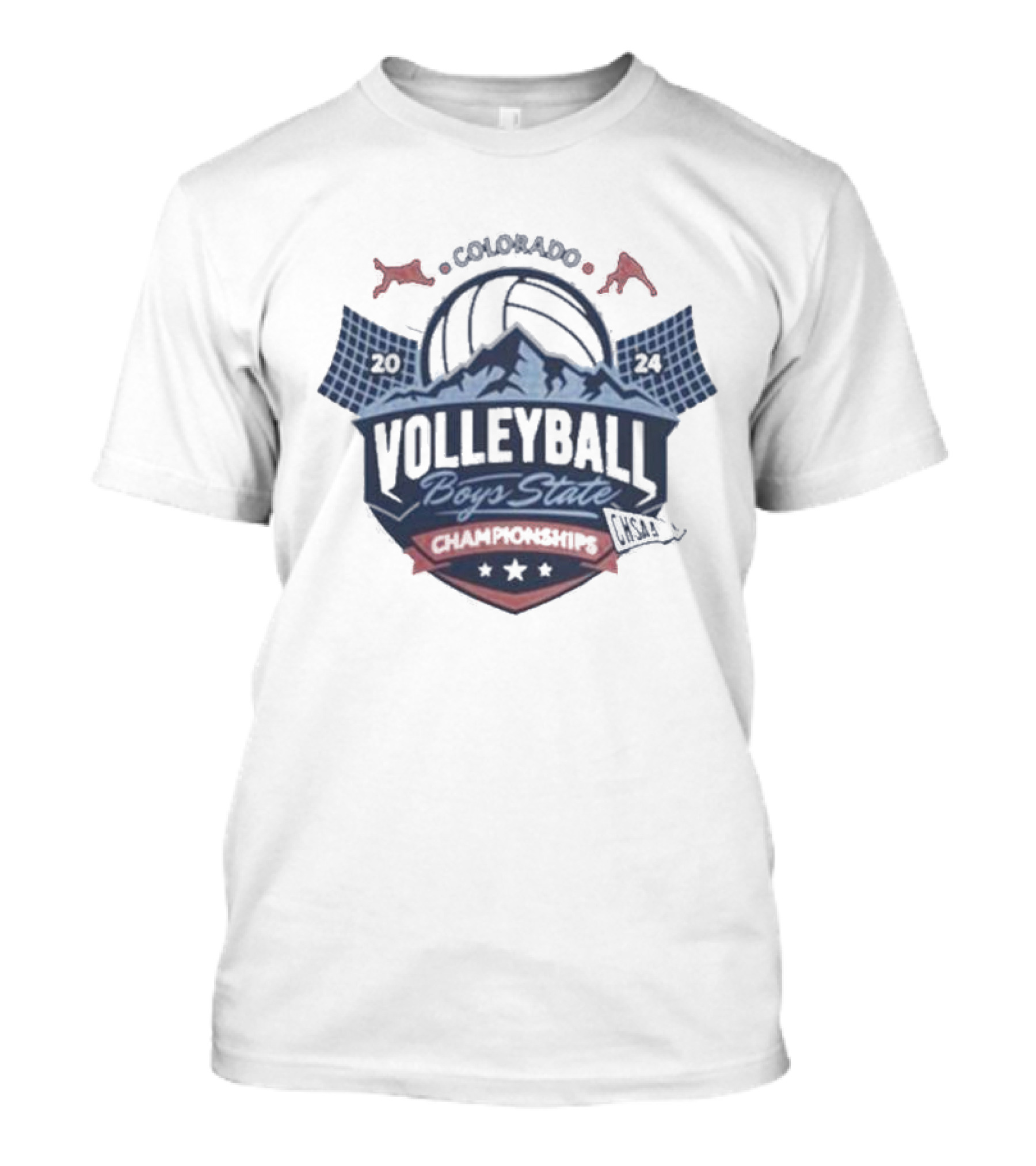Colorado 2024 Boys Volleyball State Championships CHSAA T-Shirt