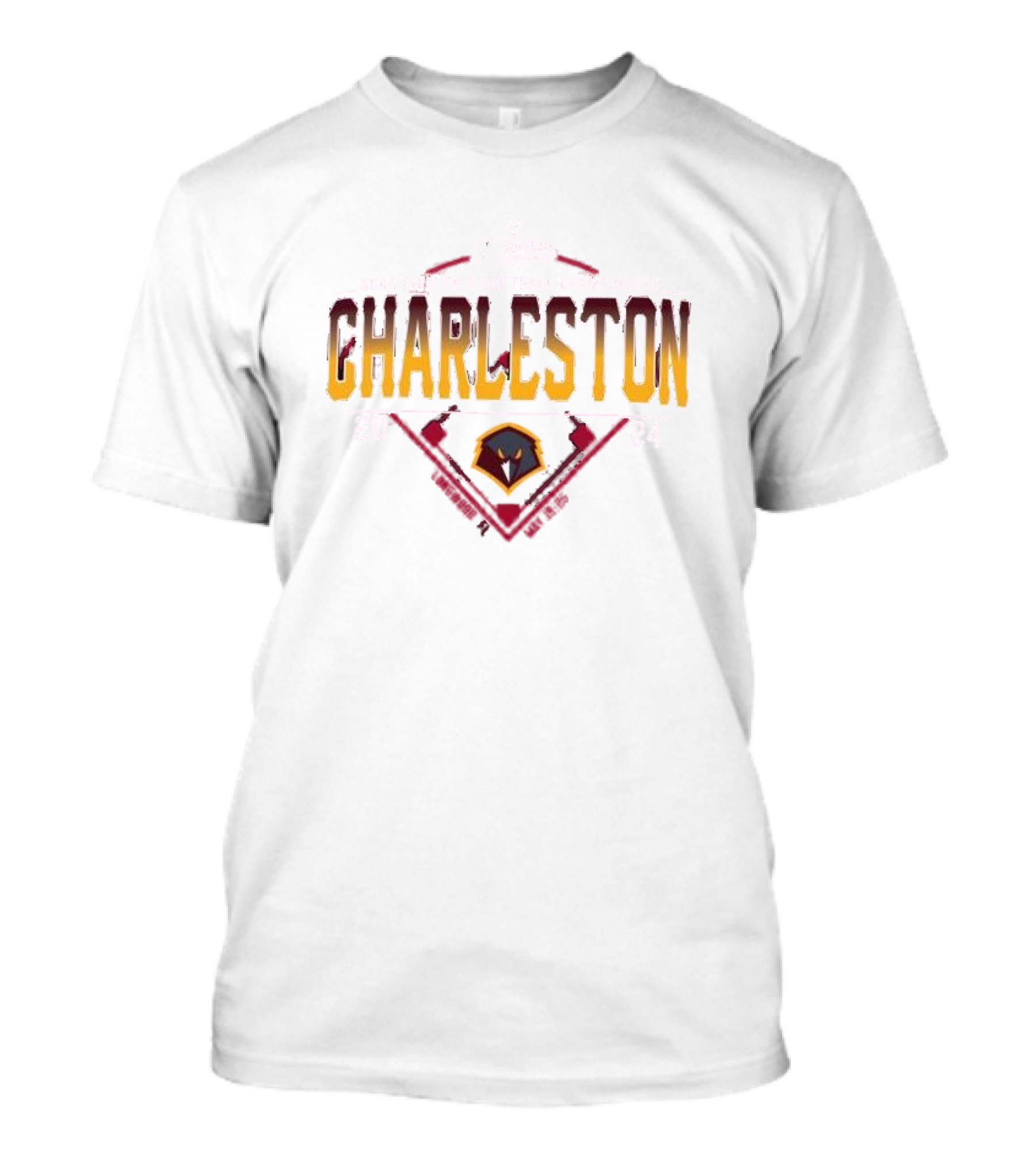Charleston Golden Eagles 2024 NCAA Division II Softball Championship T-Shirt