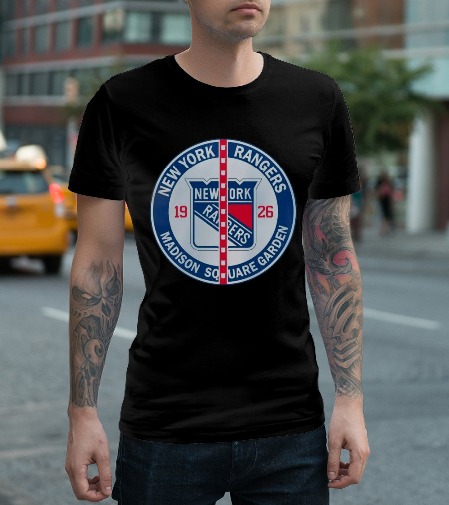 New York Rangers 1926 Madison Square Garden T-Shirt