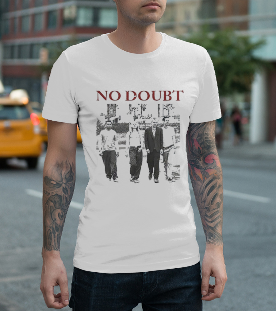 No Doubt Group Photo Band Members T-Shirt