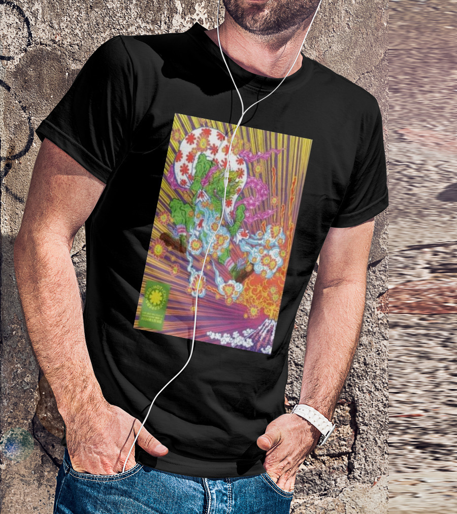 Red Hot Chili Peppers Tokyo Dome May 18 2024 Psychedelic Dragon T-Shirt