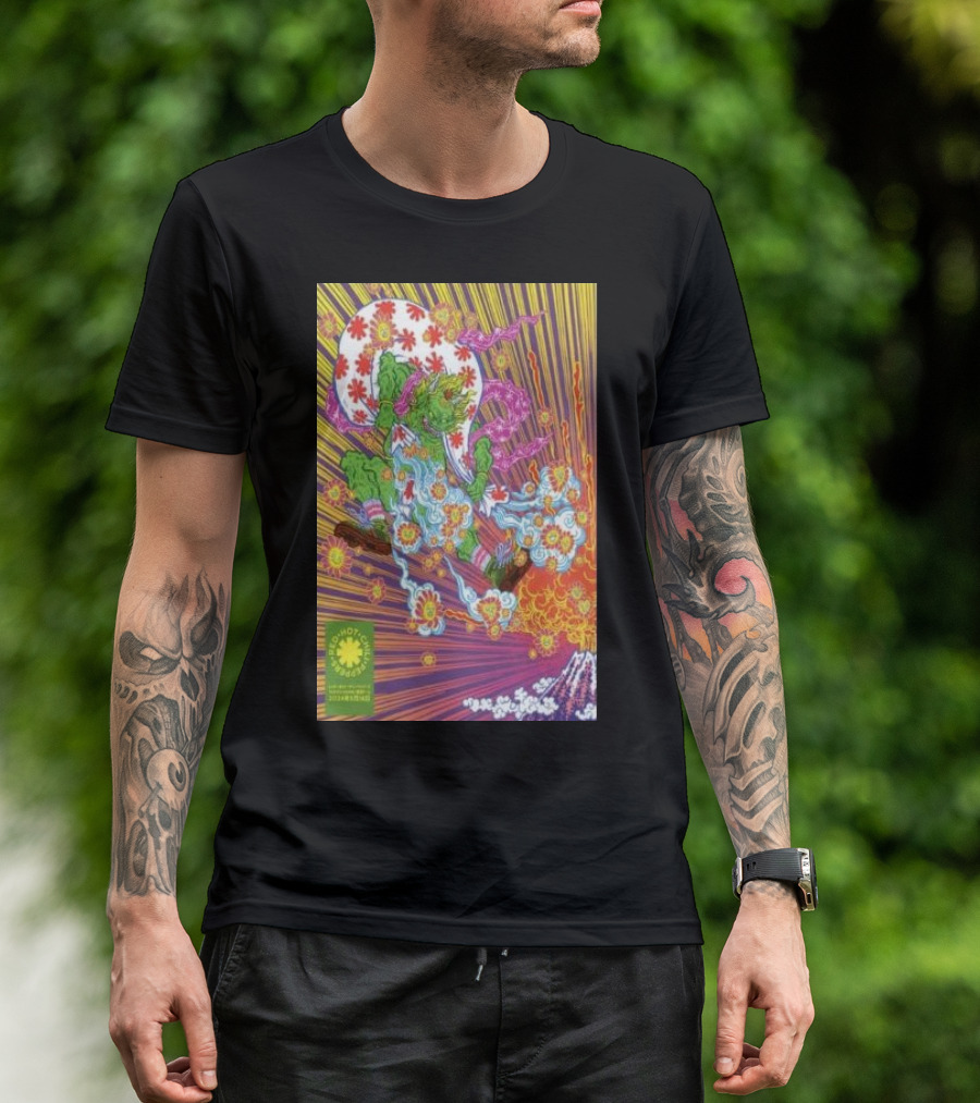 Red Hot Chili Peppers Tokyo Dome May 18 2024 Psychedelic Dragon T-Shirt