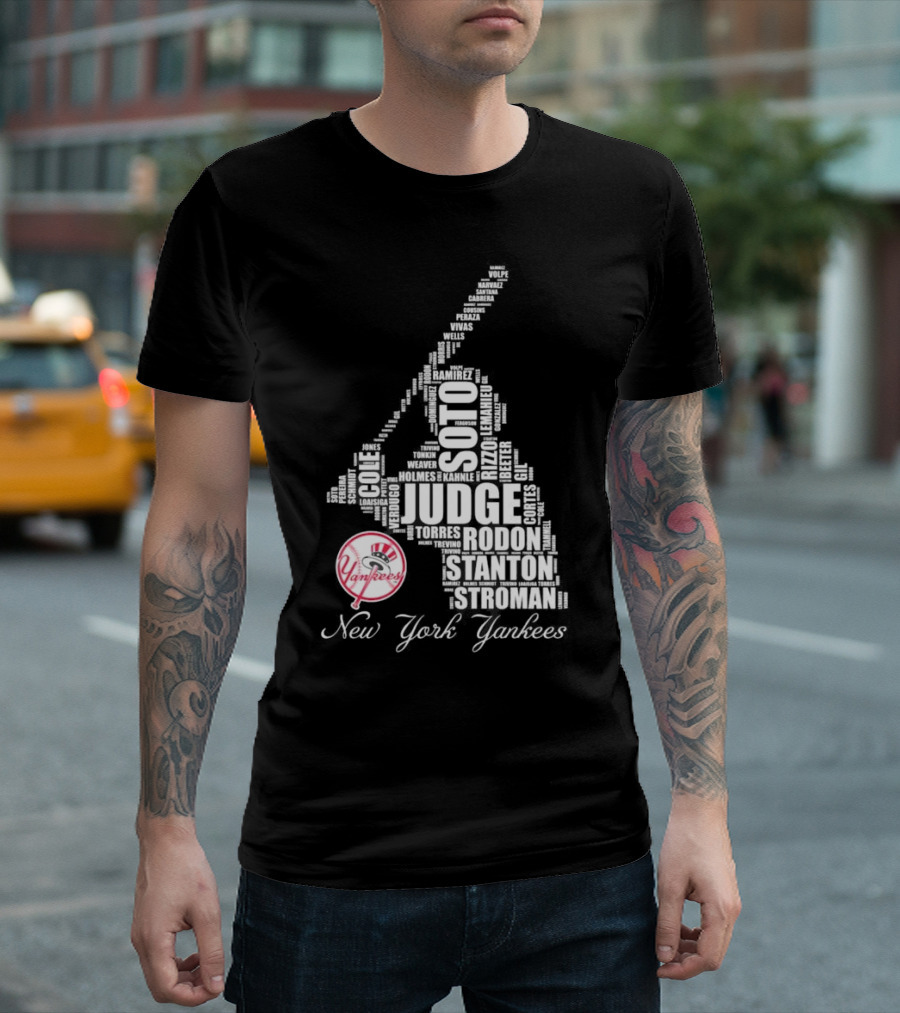New York Yankees Soto Judge Rizzo Rodon T-Shirt
