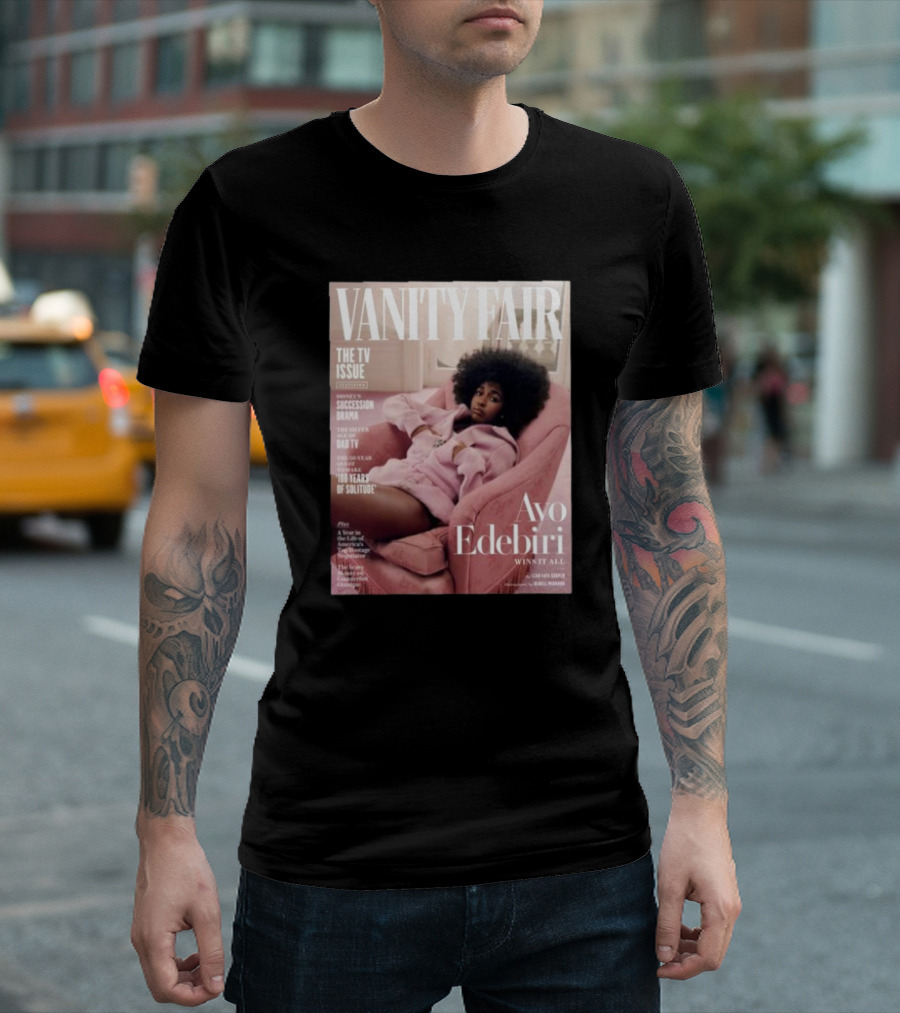 VANITY FAIR The TV Issue Ayo Edebiri Wins It All T-Shirt