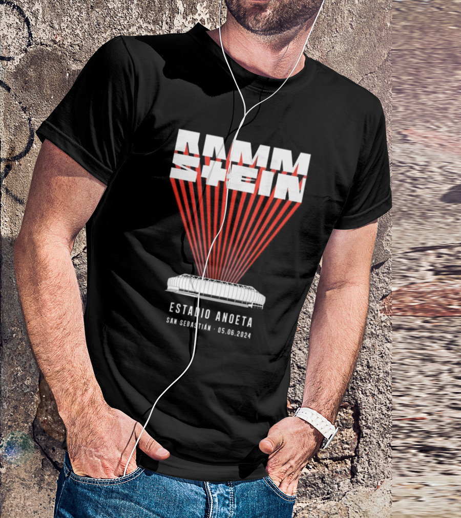 Rammstein Concert At Estadio Anoeta San Sebastian 05.06.2024 Event T-Shirt