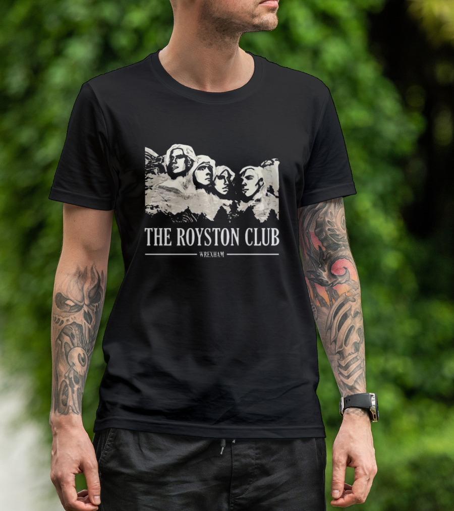 The Royston Club Wrexham Mount Rushmore T-Shirt
