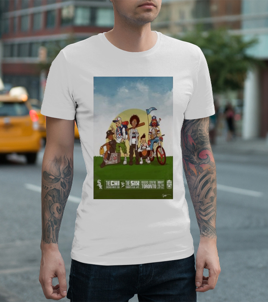 Chicago White Sox vs Toronto Blue Jays Rogers Centre May 20-22 2024 The Chi vs The Six T-Shirt