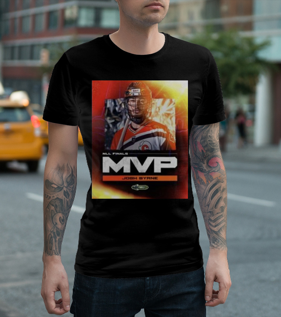 NLL Finals MVP Josh Byrne Buffalo Bandits T-Shirt