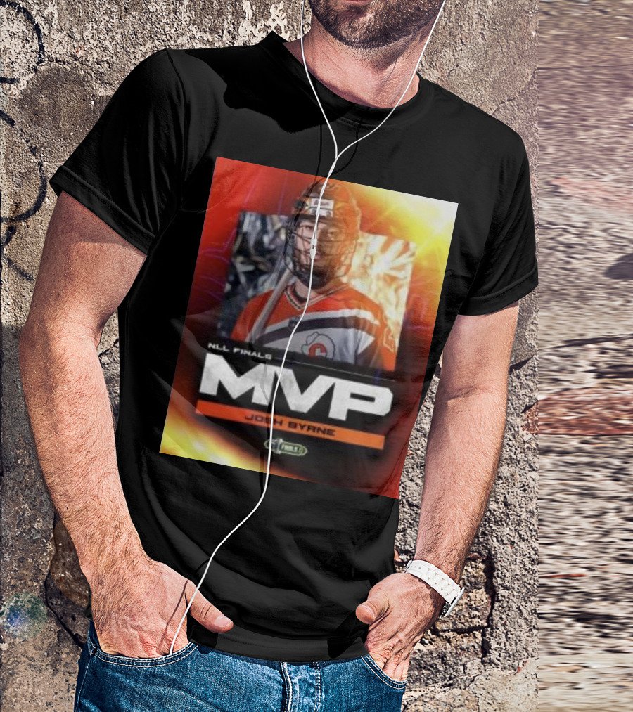 NLL Finals MVP Josh Byrne Buffalo Bandits T-Shirt