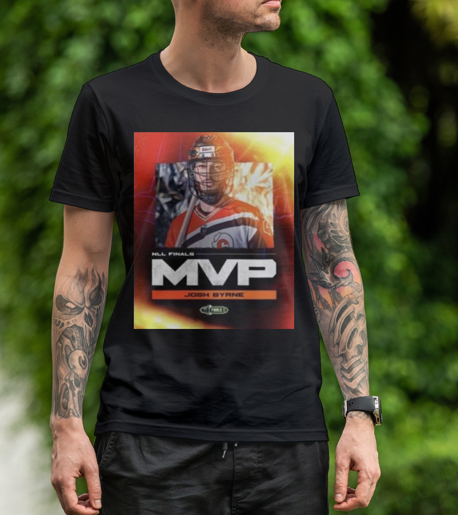 NLL Finals MVP Josh Byrne Buffalo Bandits T-Shirt
