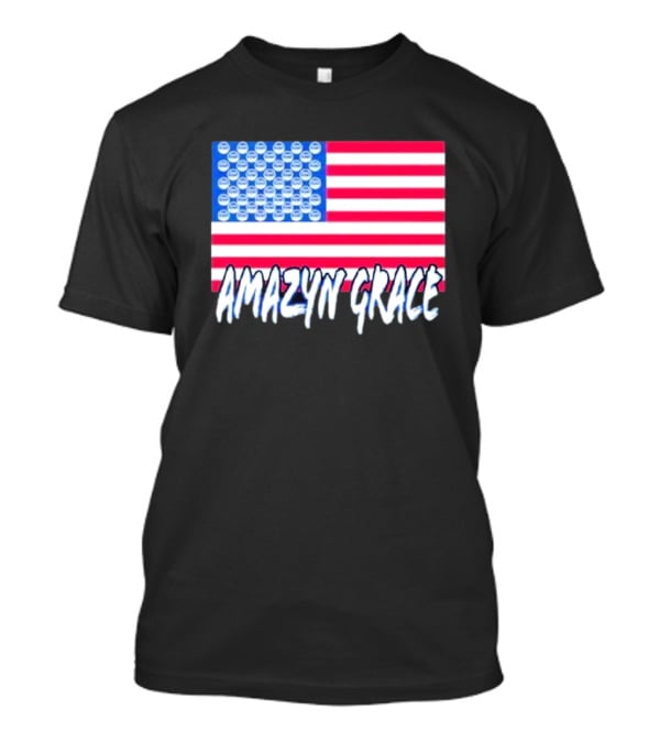America Flag Amazyn Grace Pepsi Cap Stars T-Shirt