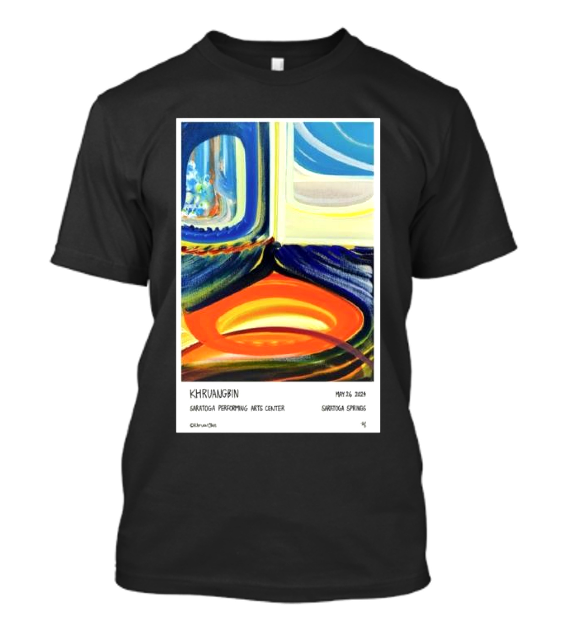 KHRAUNGBIN Saratoga Performing Arts Center May 26 2024 Saratoga Springs T-Shirt