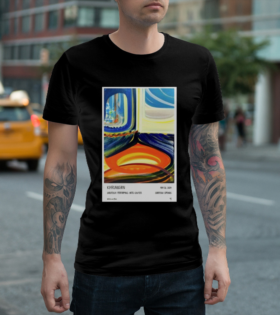 KHRAUNGBIN Saratoga Performing Arts Center May 26 2024 Saratoga Springs T-Shirt