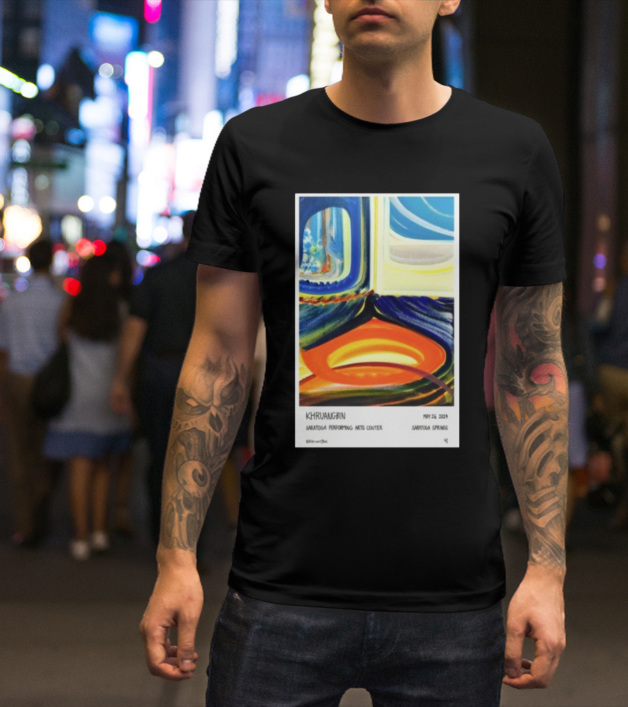 KHRAUNGBIN Saratoga Performing Arts Center May 26 2024 Saratoga Springs T-Shirt