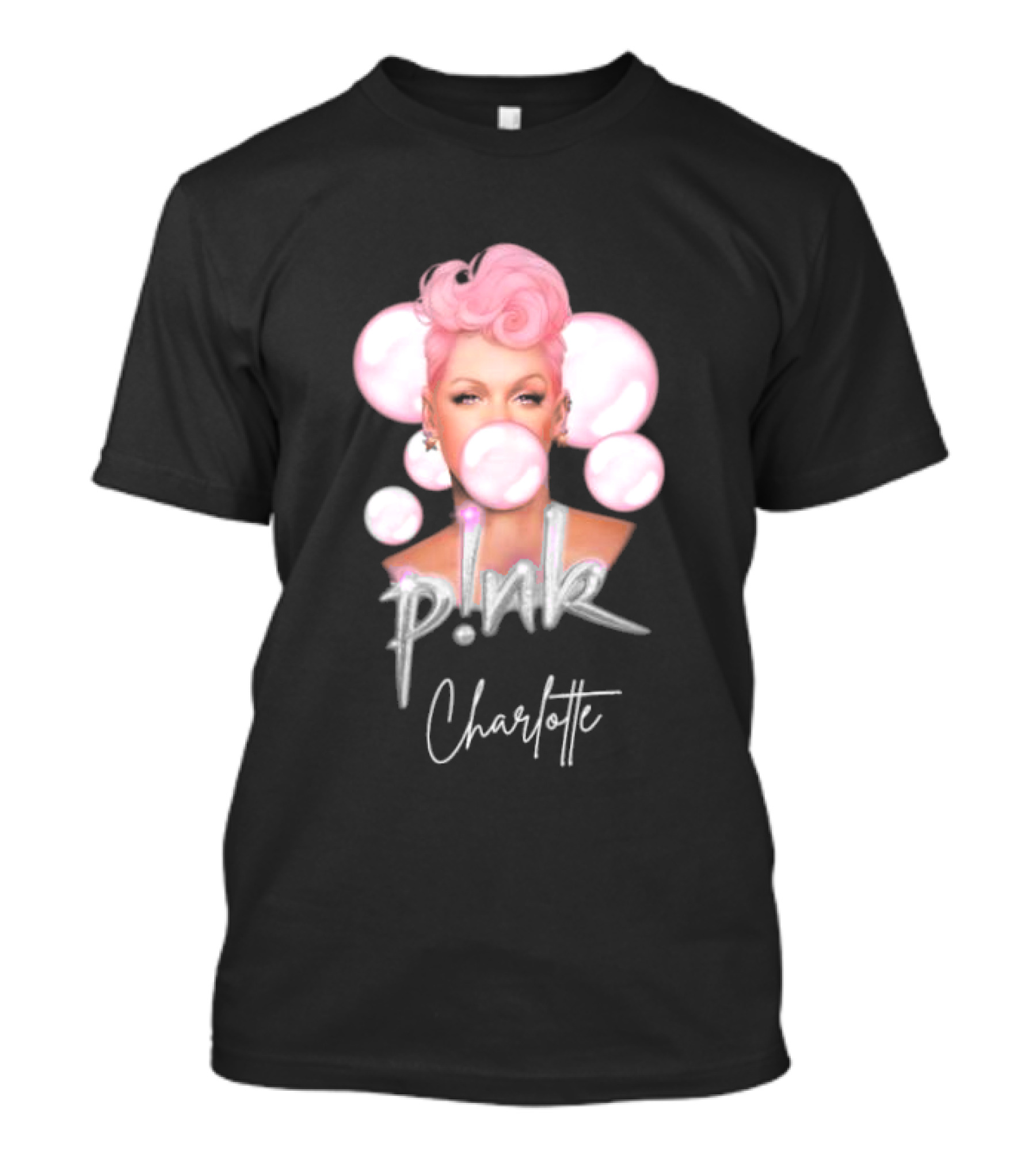 Pnk Charlotte 2024 Tour Personalized Concert Experience T-Shirt