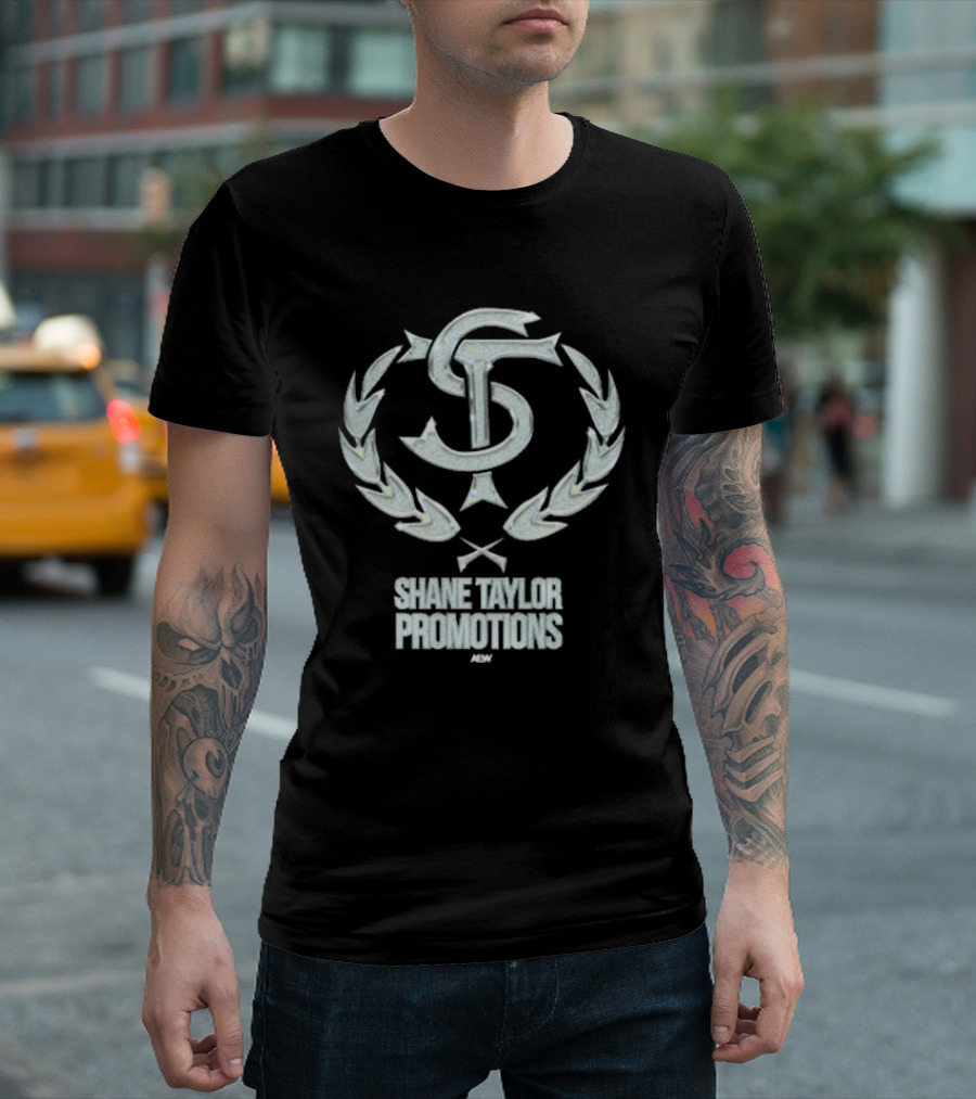 Shane Taylor Promotions ST Logo AEW T-Shirt