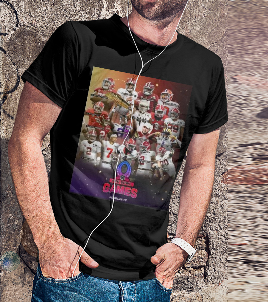 Pro Bowl Games 2024 NFL Players #CFBPlayFF T-Shirt