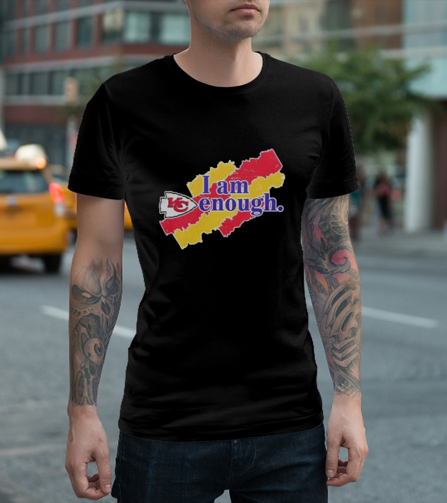 Kansas City Chiefs I Am Enough 2024 Barbie T-Shirt