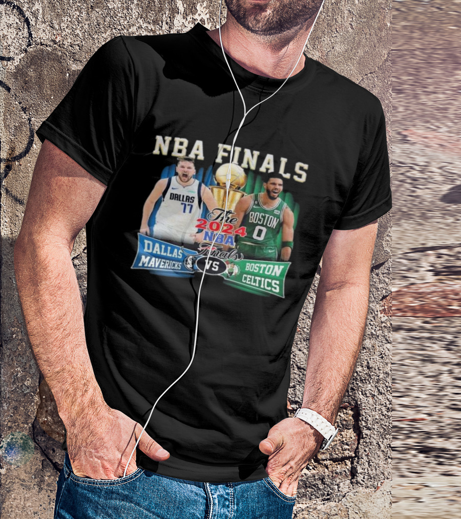 NBA Finals 2024 Dallas Mavericks Vs Boston Celtics T-Shirt