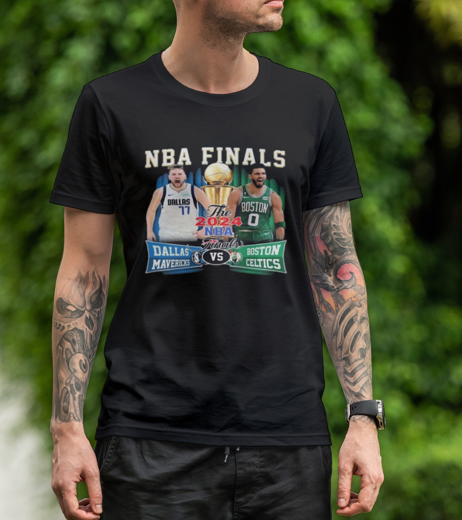 NBA Finals 2024 Dallas Mavericks Vs Boston Celtics T-Shirt
