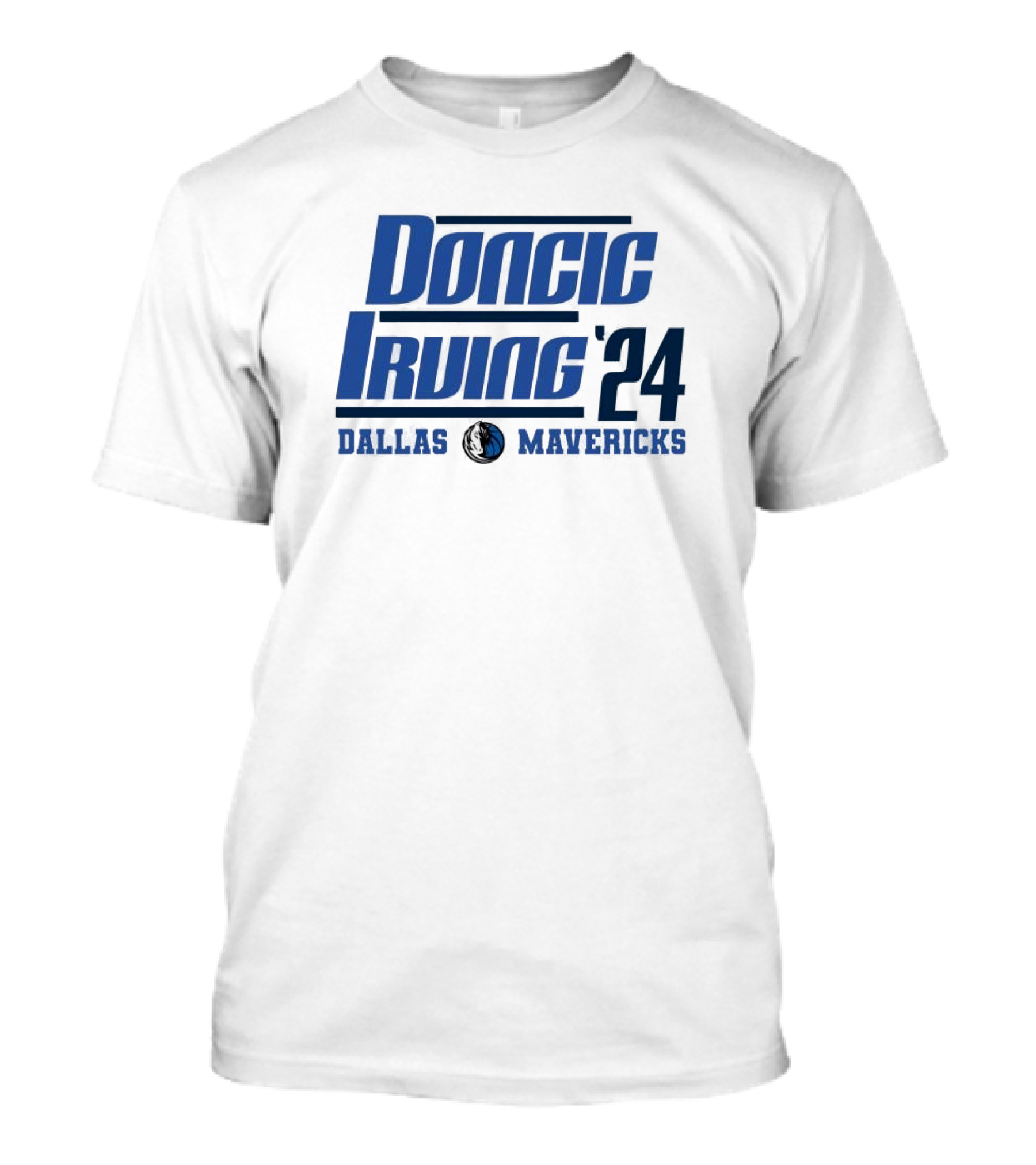 Doncic Irving '24 Dallas Mavericks Mavs T-Shirt