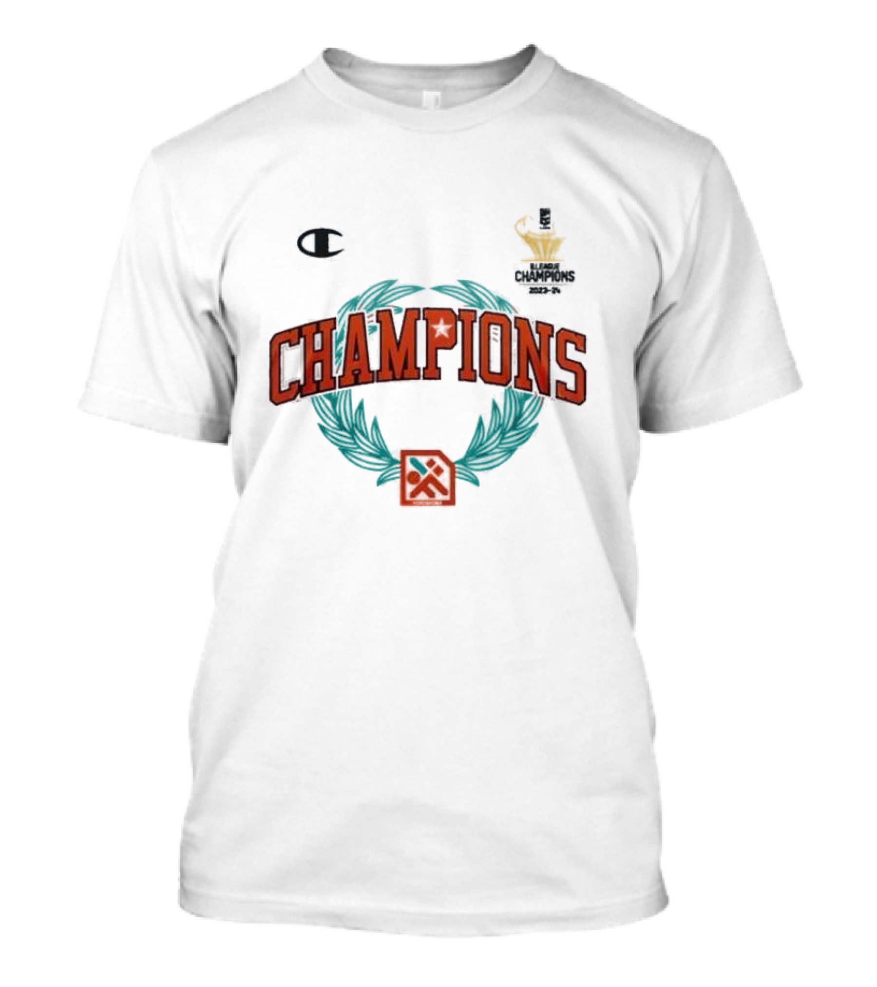 Hiroshima Dragonflies Champions 2023-2024 B.League Victory Laurel And Trophy T-Shirt