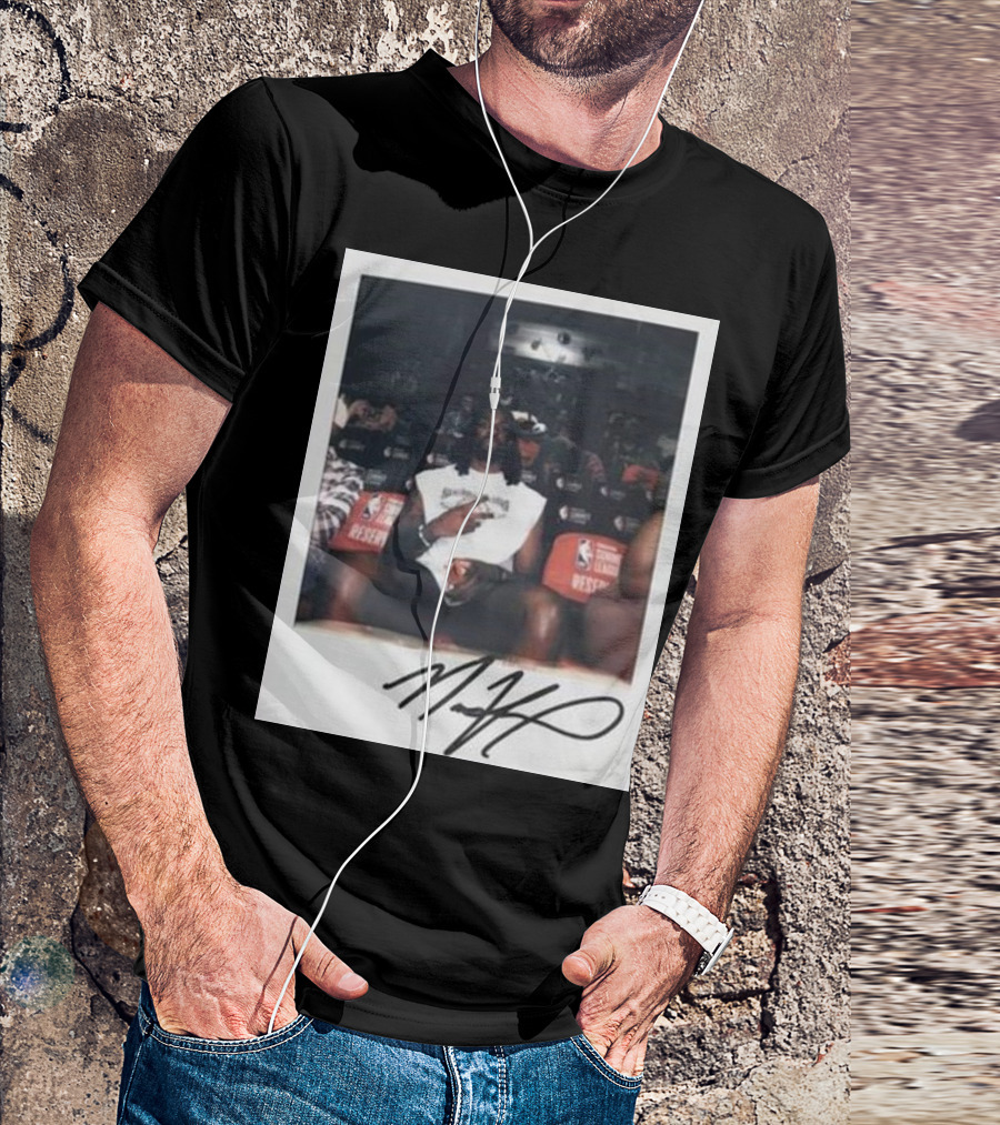 Naz Reid NBA Signature Basketball Moment T-Shirt