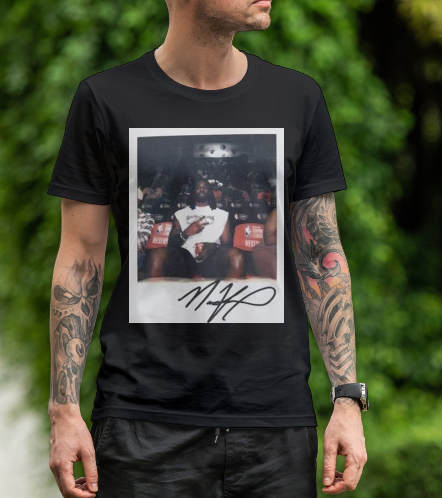 Naz Reid NBA Signature Basketball Moment T-Shirt