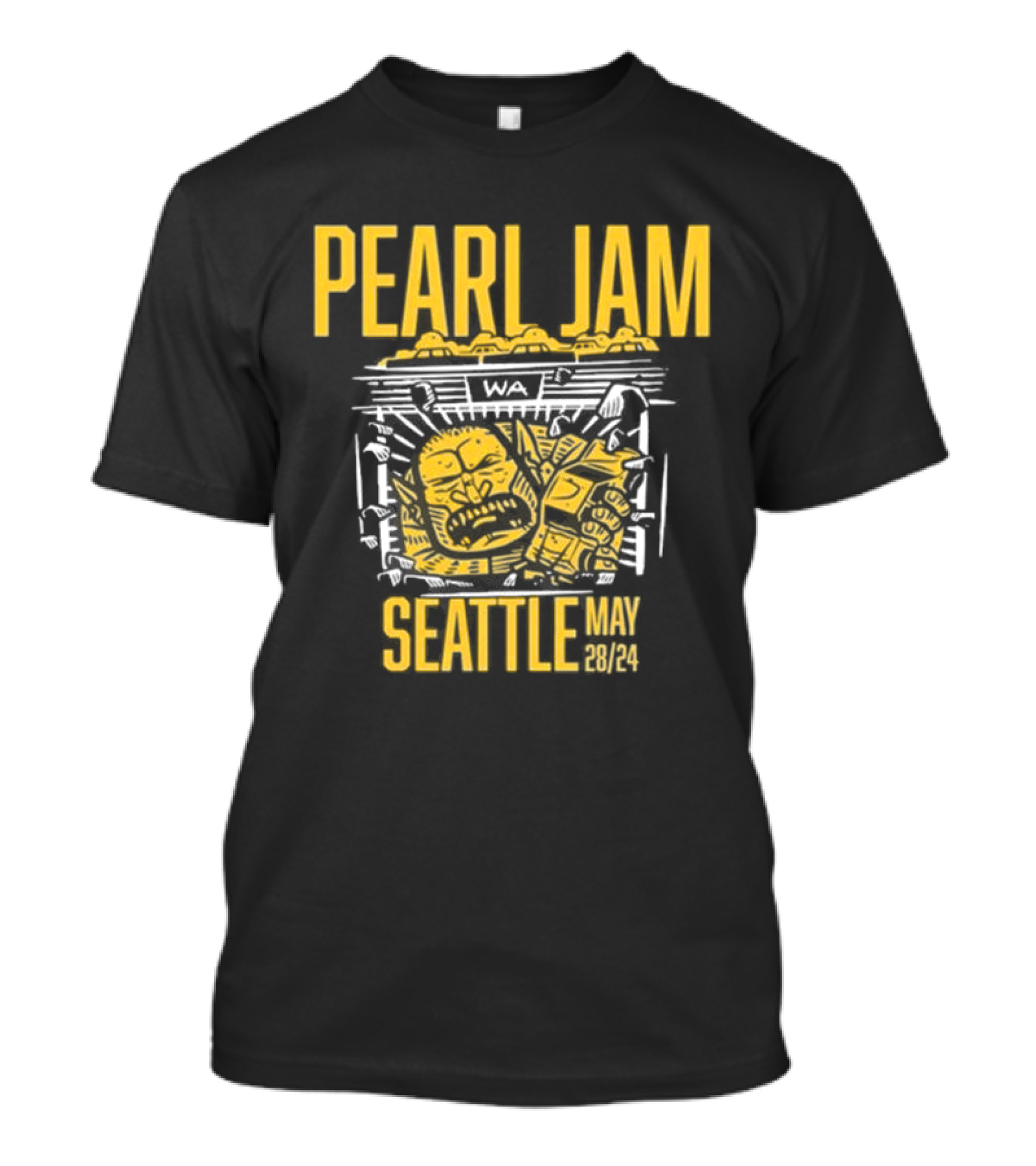 Pearl Jam WA Seattle May 28 2024 Concert T-Shirt