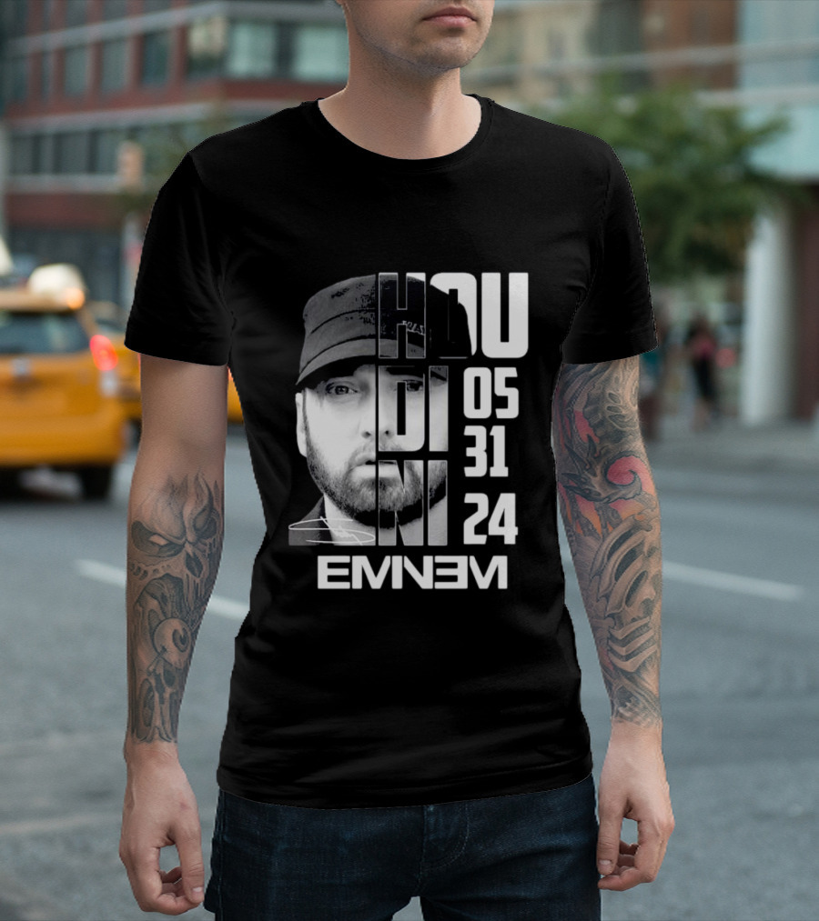 Eminem Houdini 05 31 24 Signature New Album T-Shirt