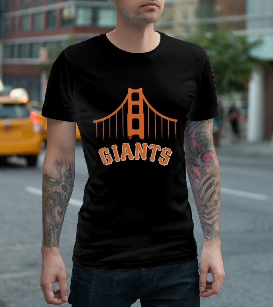 San Francisco Giants MLB Golden Gate Bridge T-Shirt